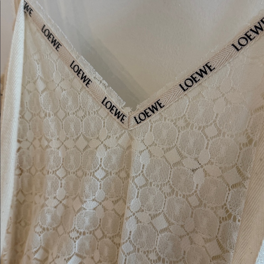Vintage designer cream lace dress - Picture 7 of 7